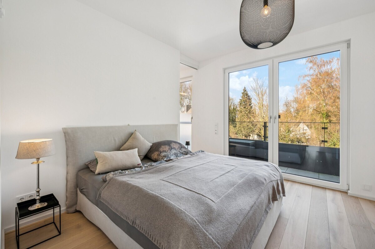 Schlafzimmer mit Bad en Suite