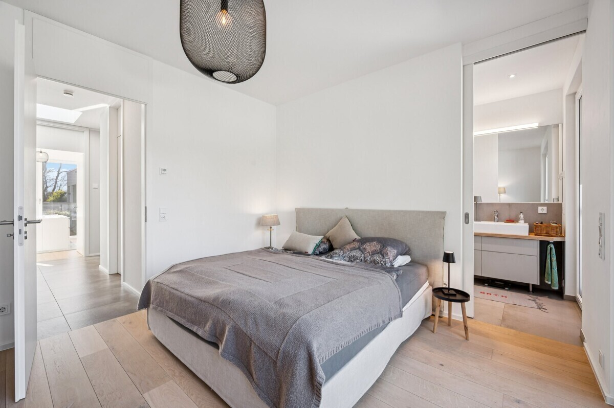 Schlafzimmer mit Bad en Suite