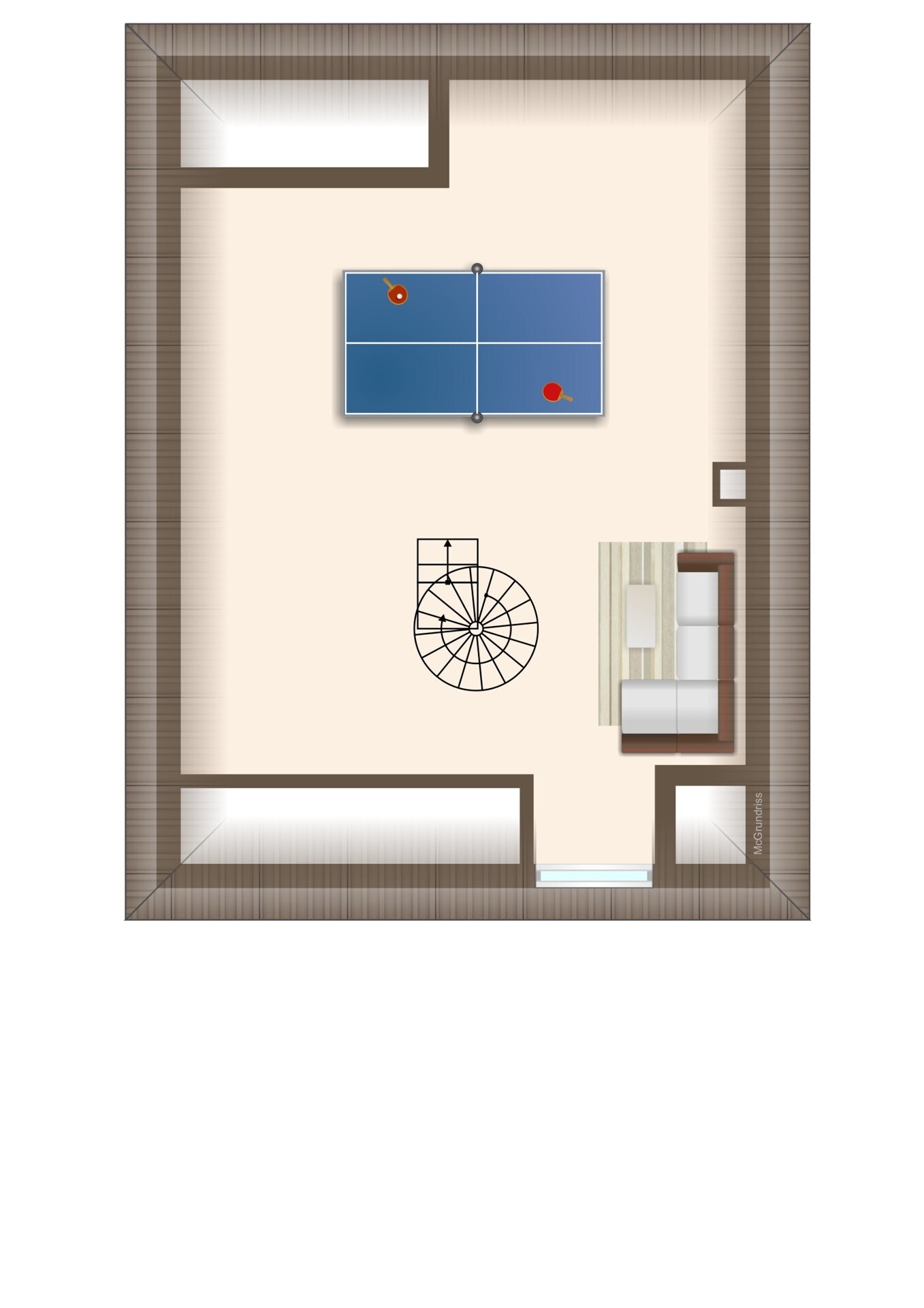 Grundriss Dachgeschoss