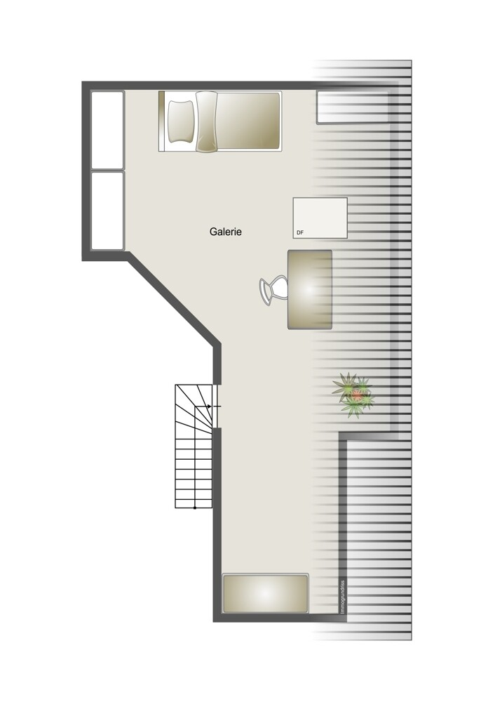 Grundriss Galerie