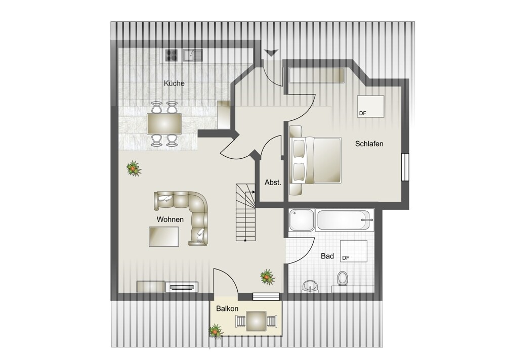 Grundriss DG
