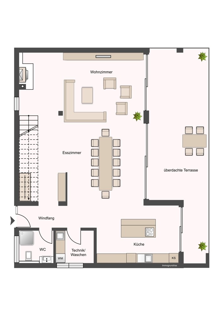 Grundriss EG