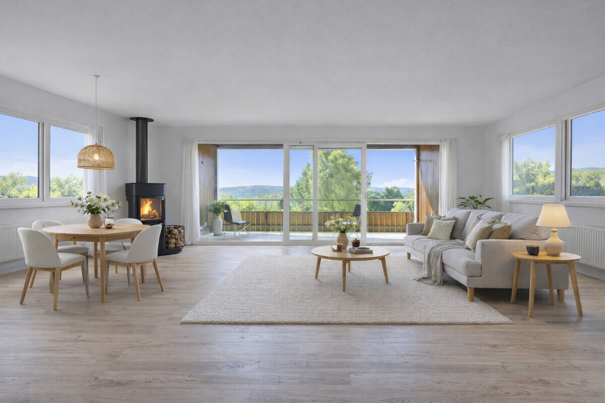 Wohnzimmer nachher