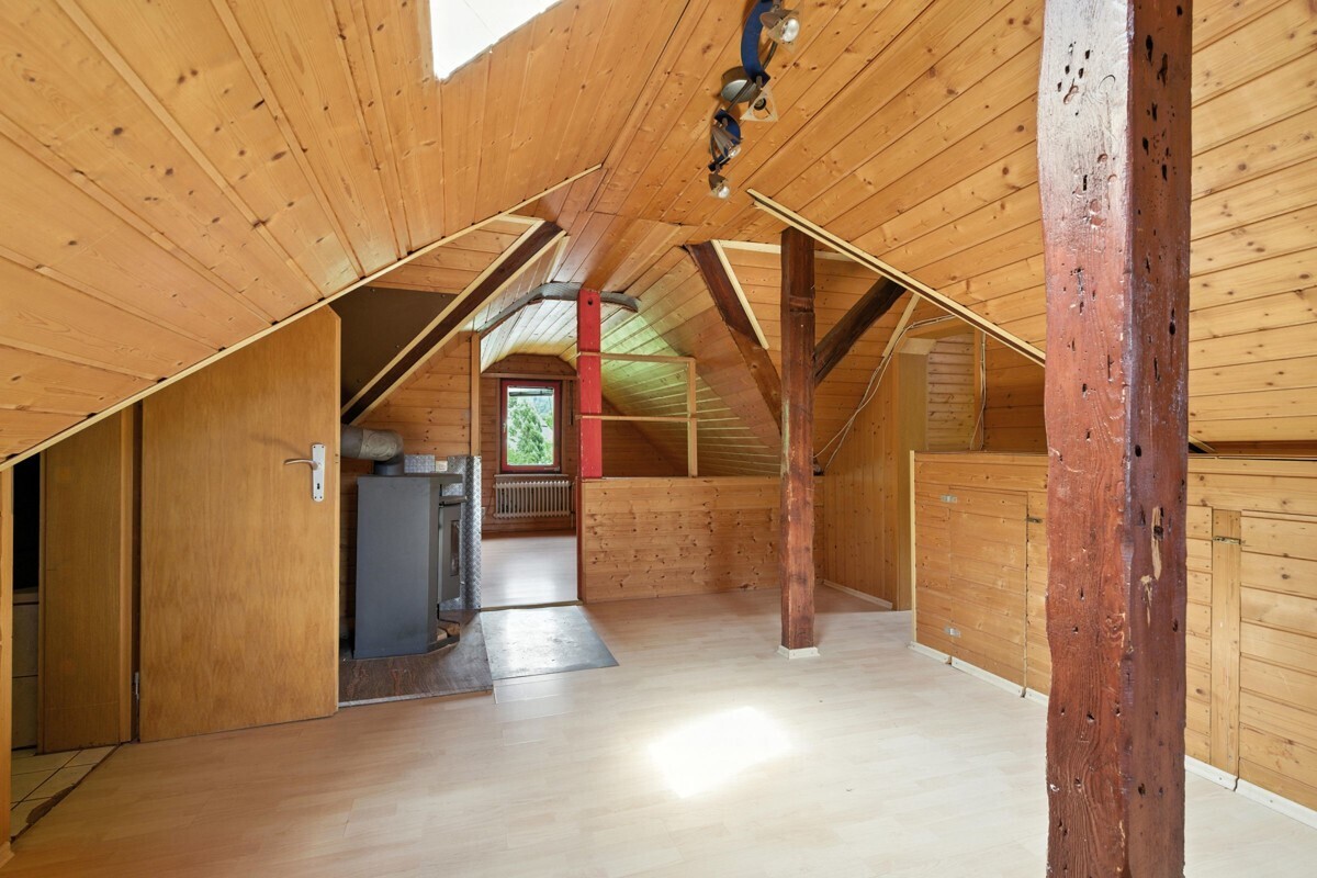 Ausgebautes Dachgeschoss