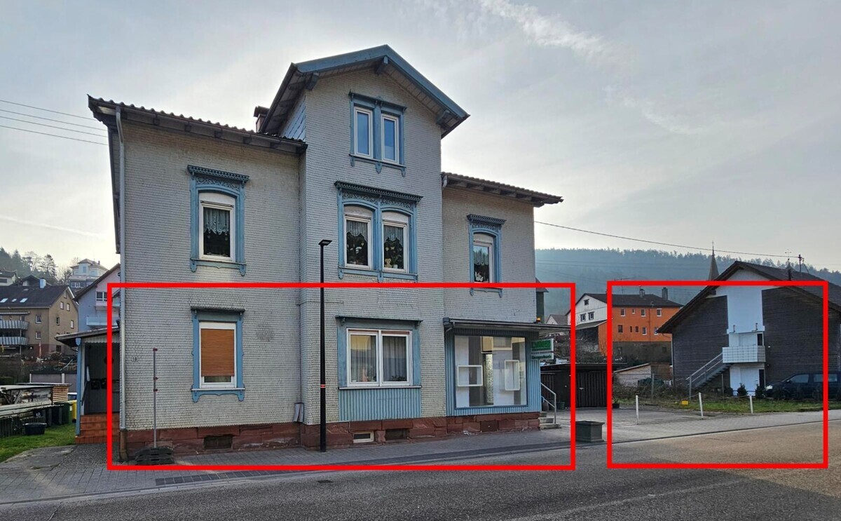 Außenansicht WHG und Grundstück