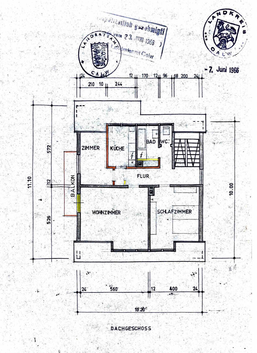 Grundriss DG