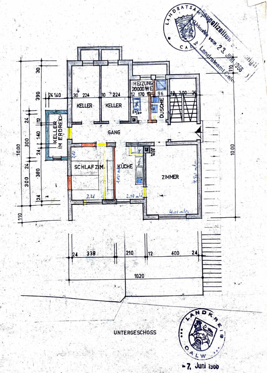 Grundriss UG