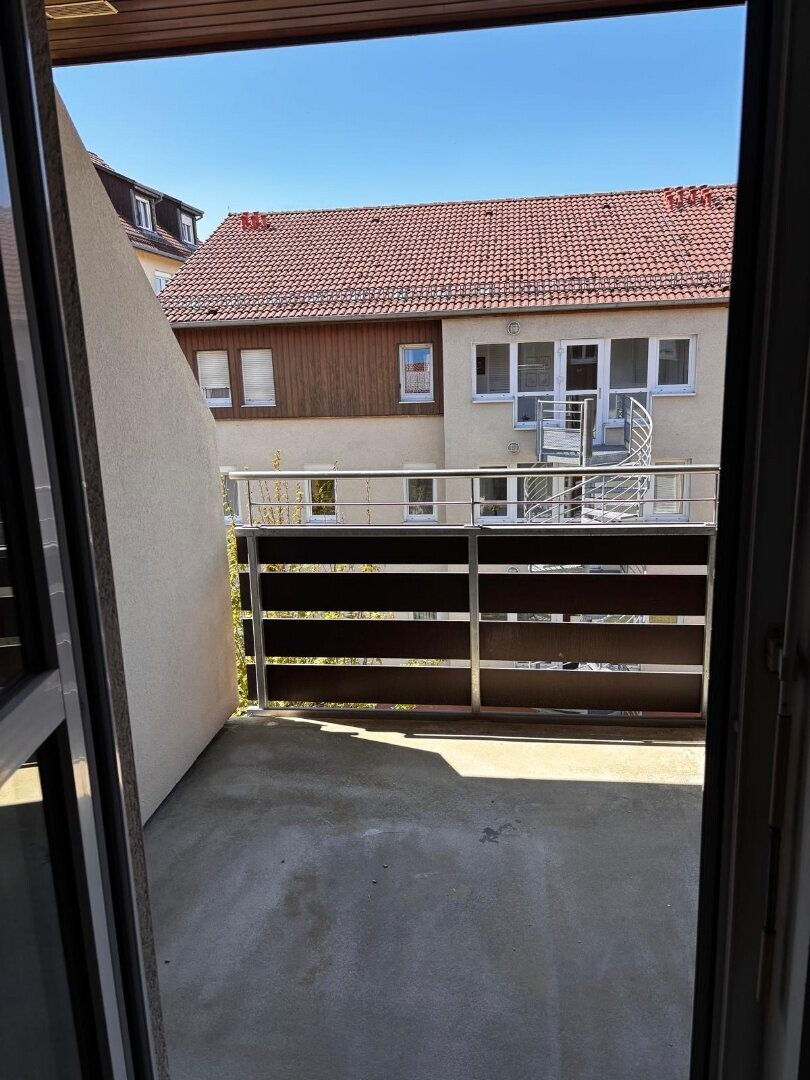 Balkon mit Aussicht