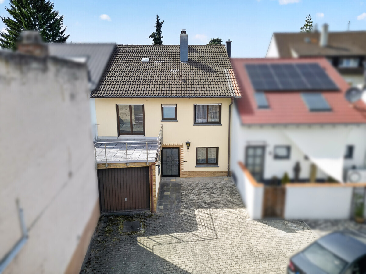 Ansicht aus Luftbild