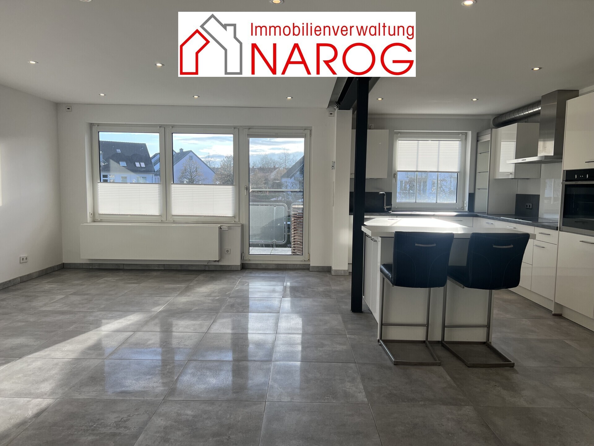 offene hochwertige Einbauküche