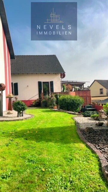 Ansicht Garten zum Wohnhaus