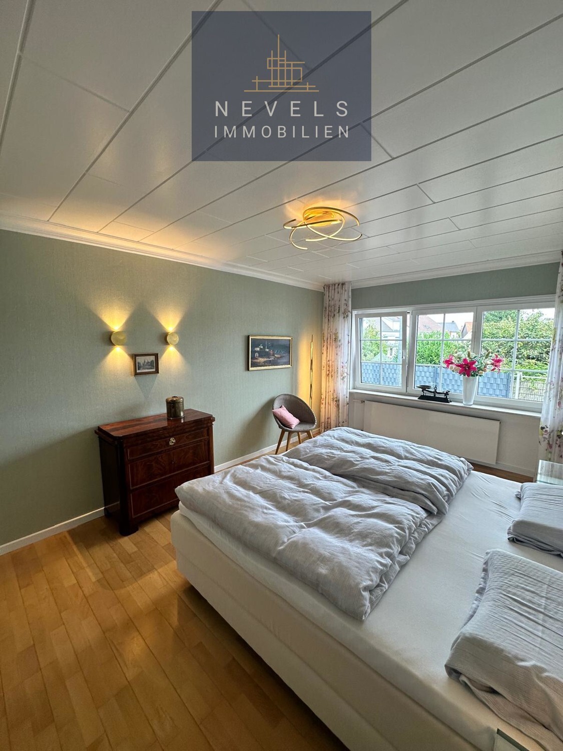 Schlafzimmer im Erdgeschoss 