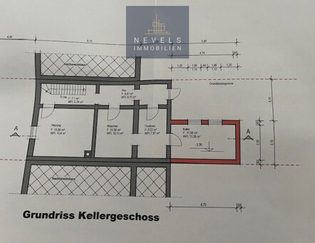 Grundriss Kellergeschoss