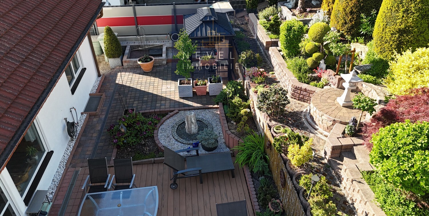 Garten Vogelperspektive