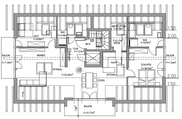 Grundriss Haus 2