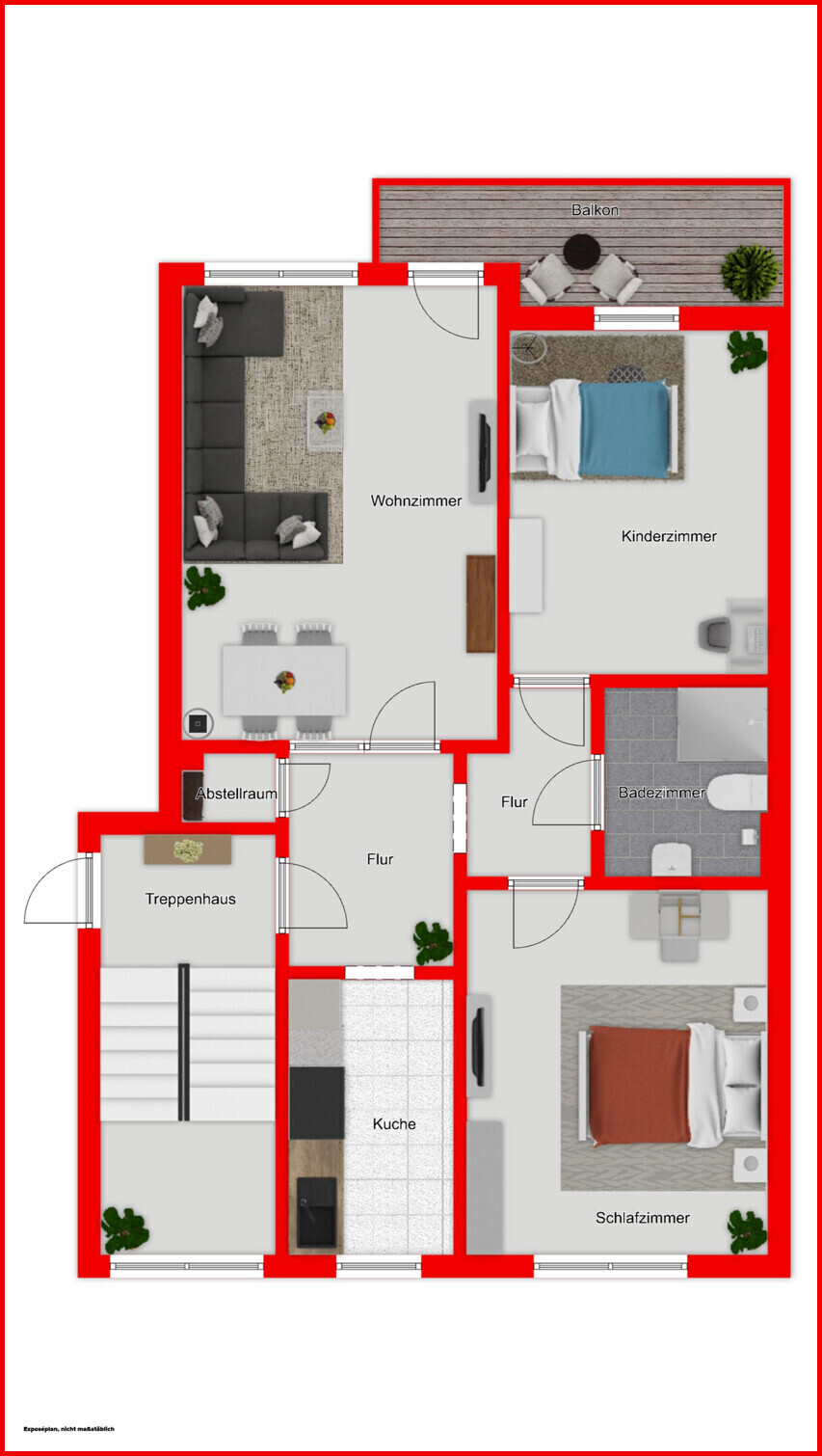 Grundriss Wohnung