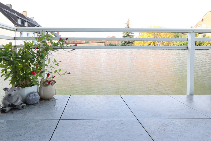 Wohnung EG rechts: Balkon