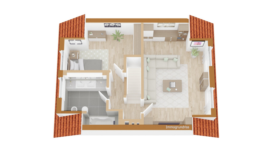 Grundriss Dachgeschoss