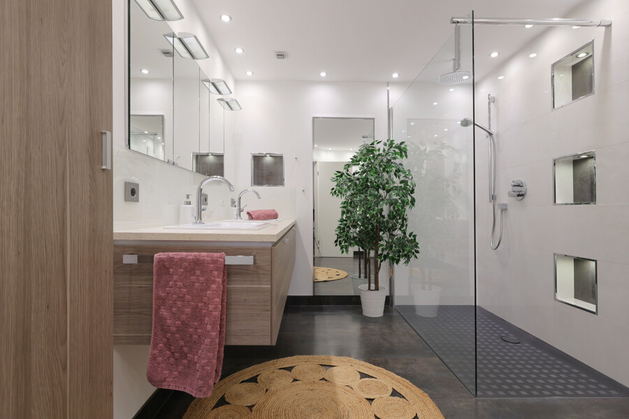 Hauptwohnung Badezimmer 2