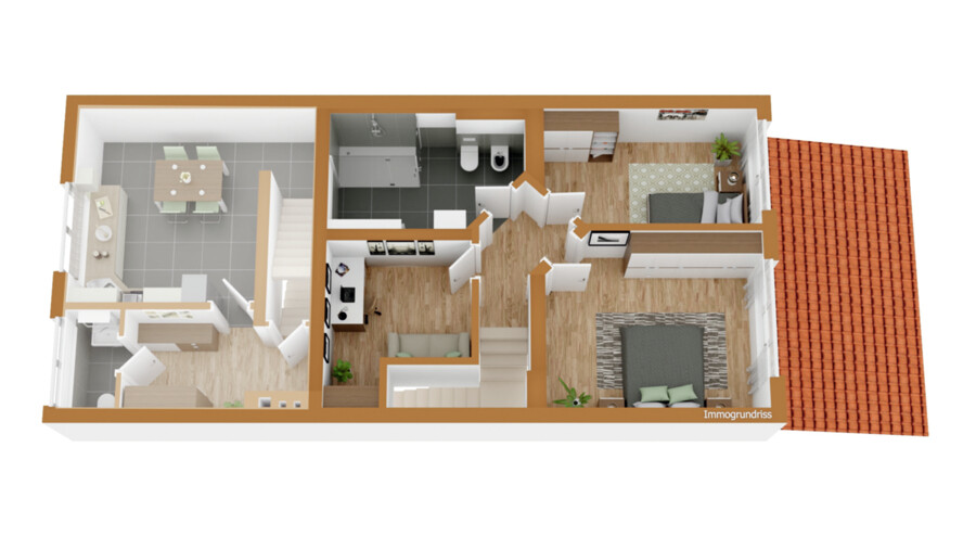 Grundriss Obergeschoss