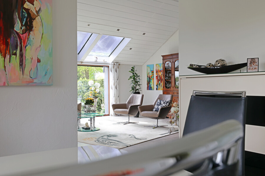 Wohnzimmer Blick vom Essbereich