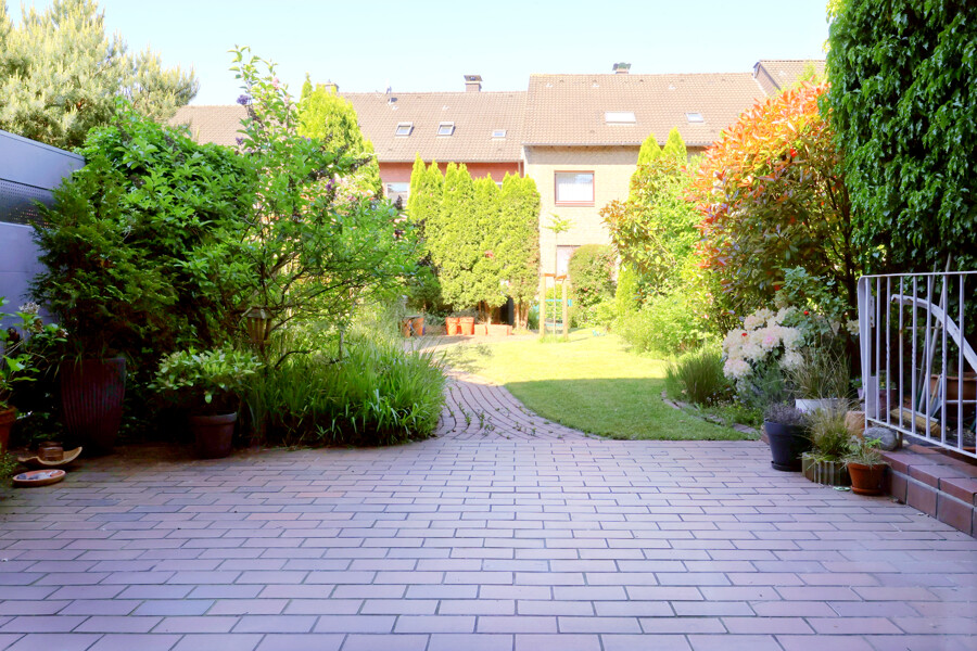 Blick aus dem Wohnzimmer