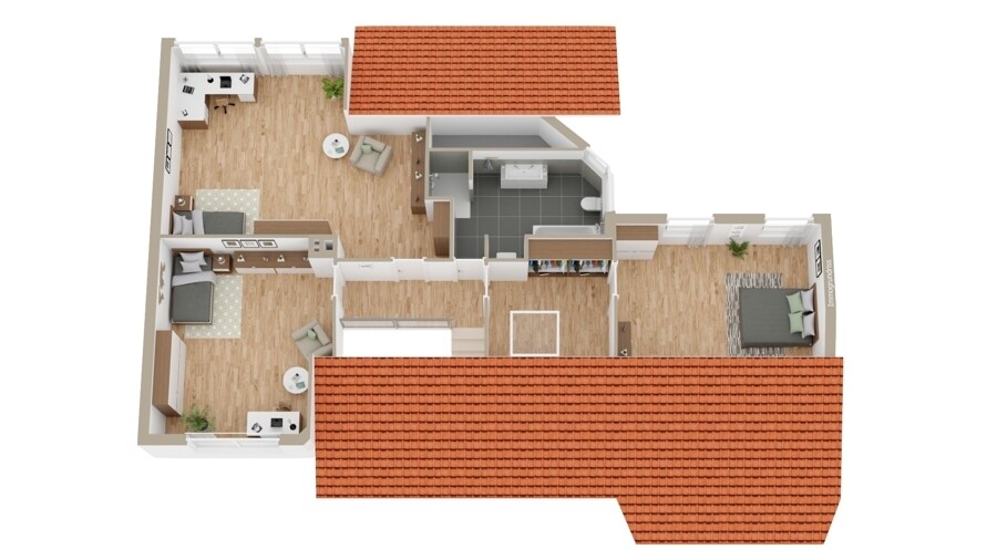 Grundriss Dachgeschoss
