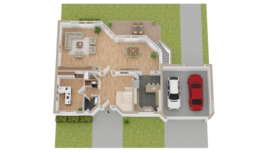 Grundriss Erdgeschoss