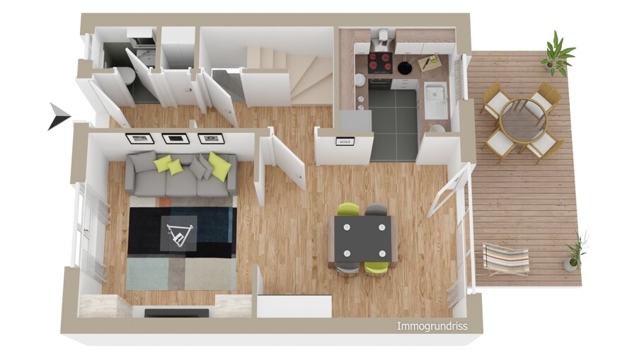 Grundriss Erdgeschoss