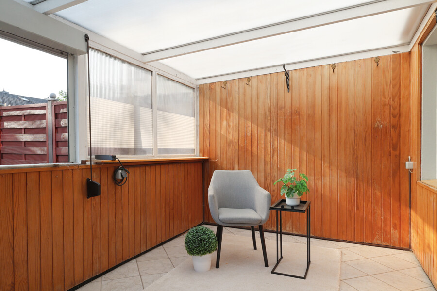 Überdachte Terrasse
