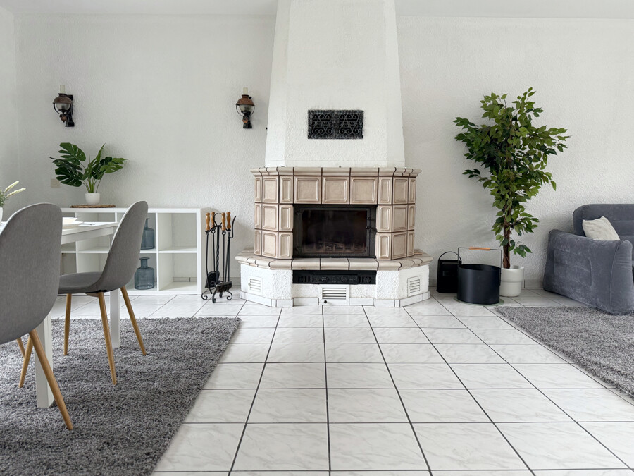 Wohnzimmer Kamin
