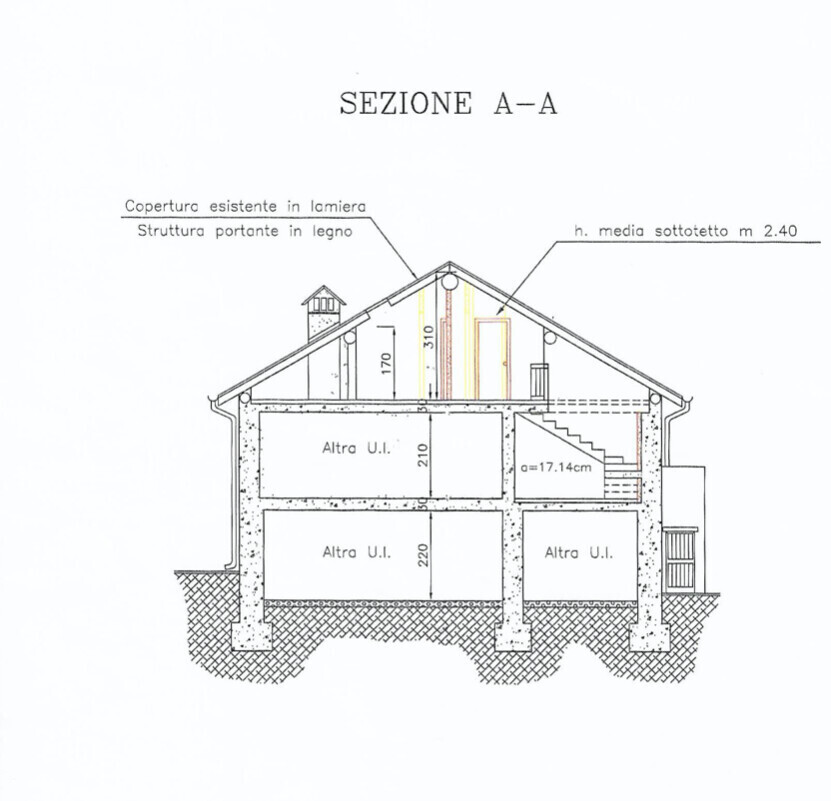 Sezione A-A