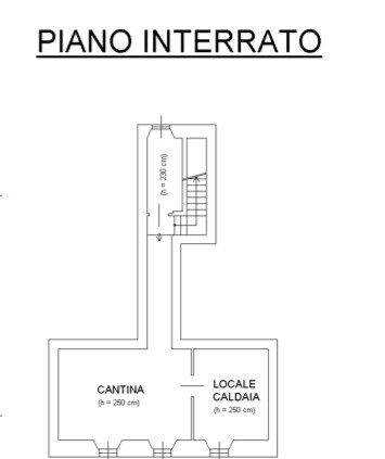 Planimetria cantina