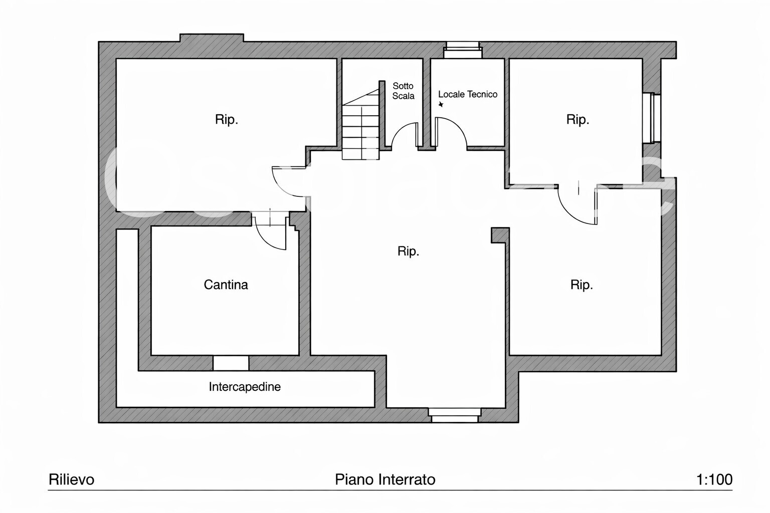 Planimetria interrato