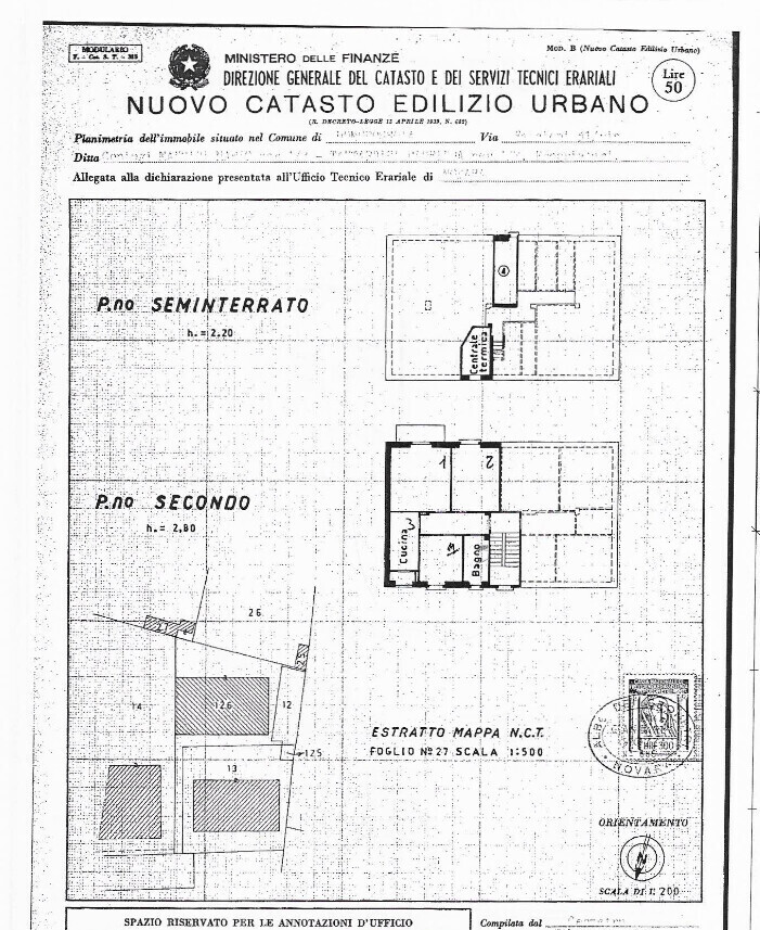 Planimetria appartamento