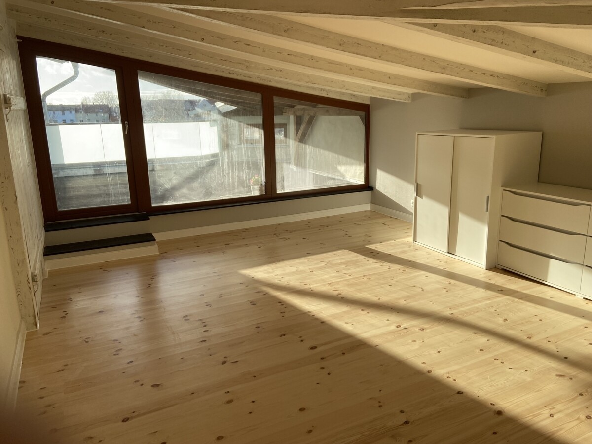 Blick aus dem Schlafzimmer