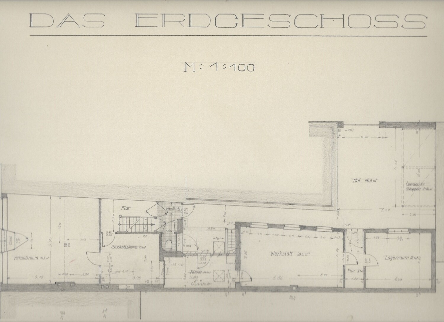 Grundriss Erdgeschoss