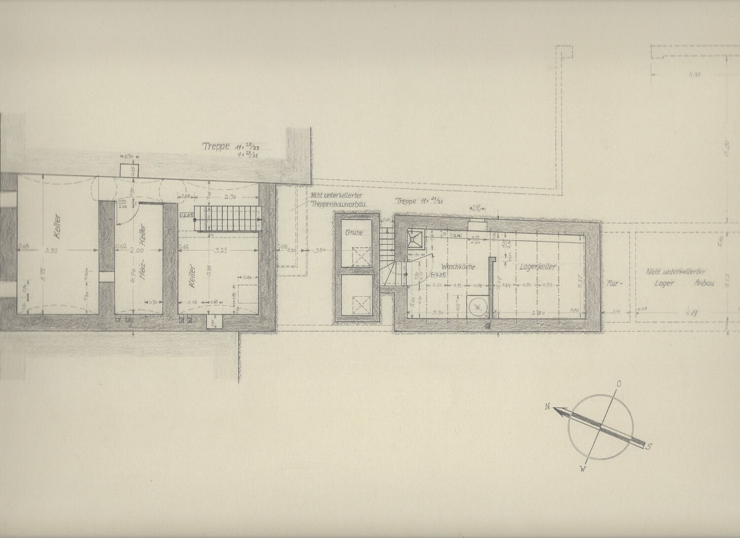 Grundriss Kellergeschoss