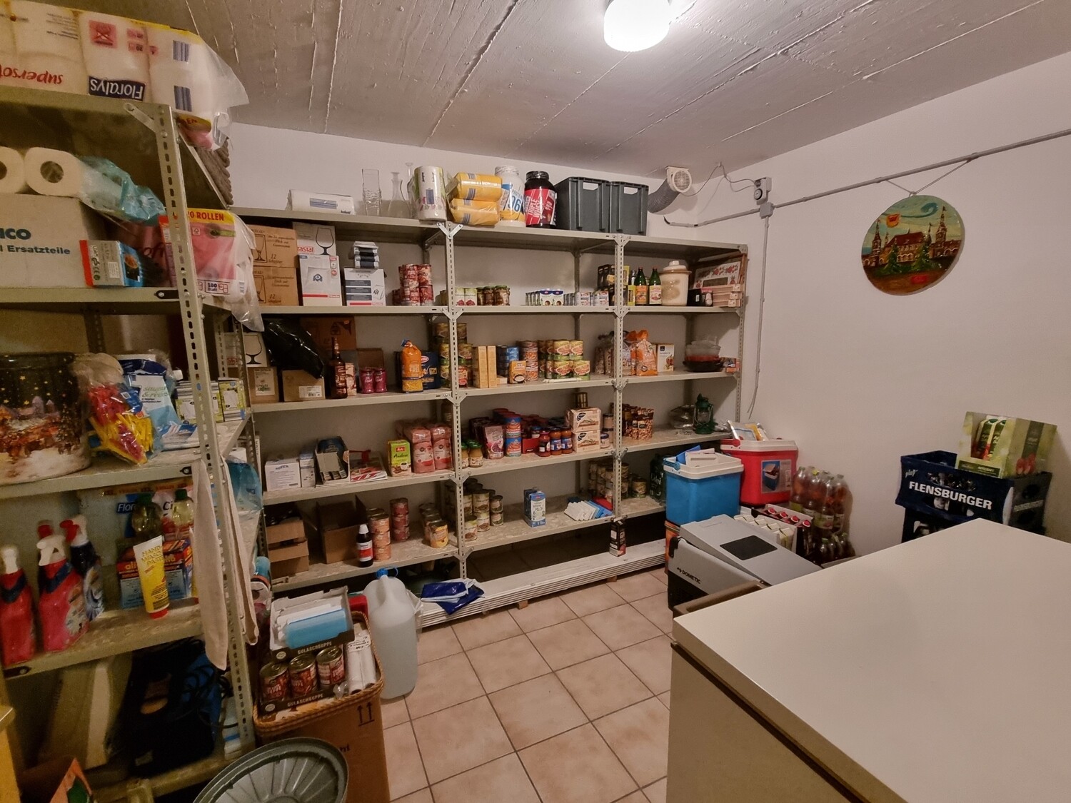 Untergeschoss Vorratsraum