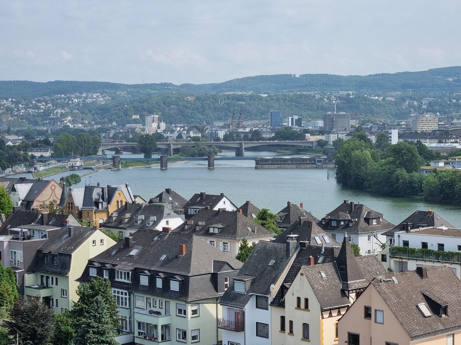 Blick nach links