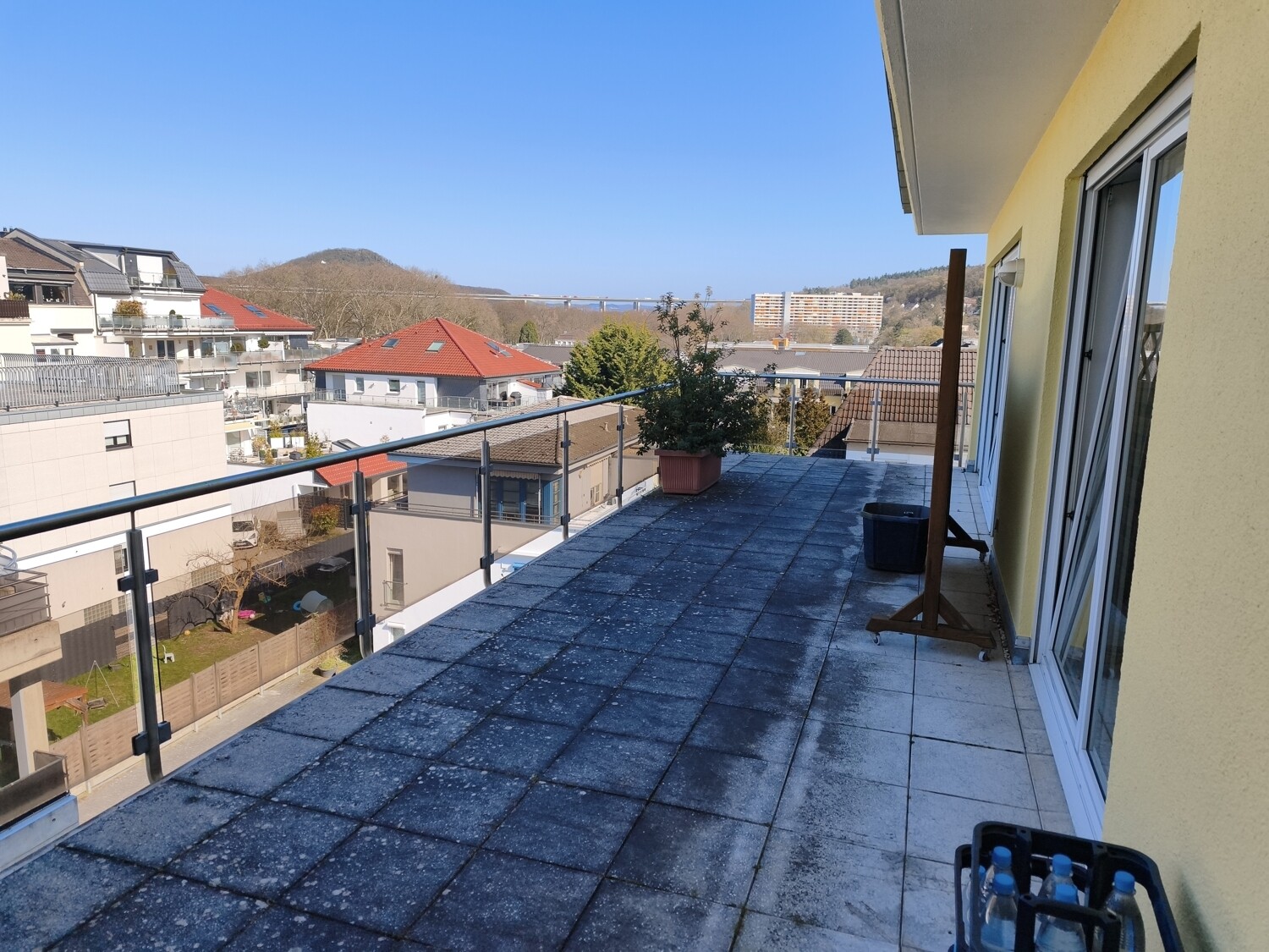 Zweite Dachterrasse