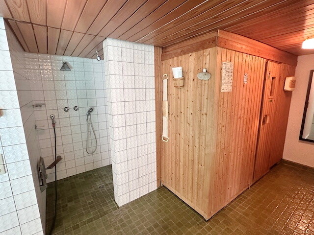 Sauna mit Duschbereich KG 