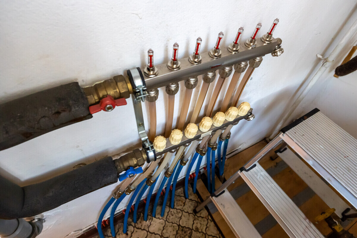 Fußbodenheizung