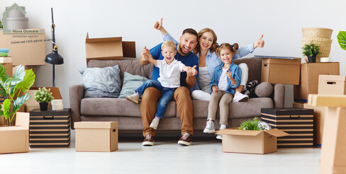 Glückliche Familie