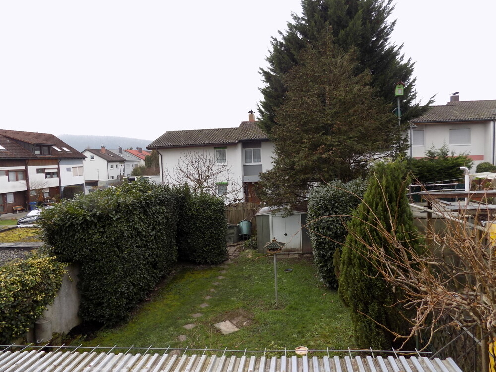 Blick auf den Garten