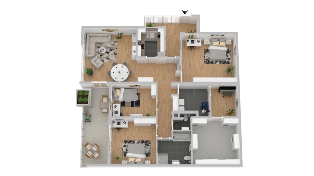 3D-Grundriss