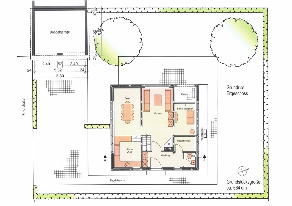 Grundriss Erdgeschoss
