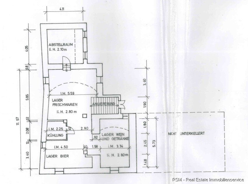 Grundriss Kellergeschoss