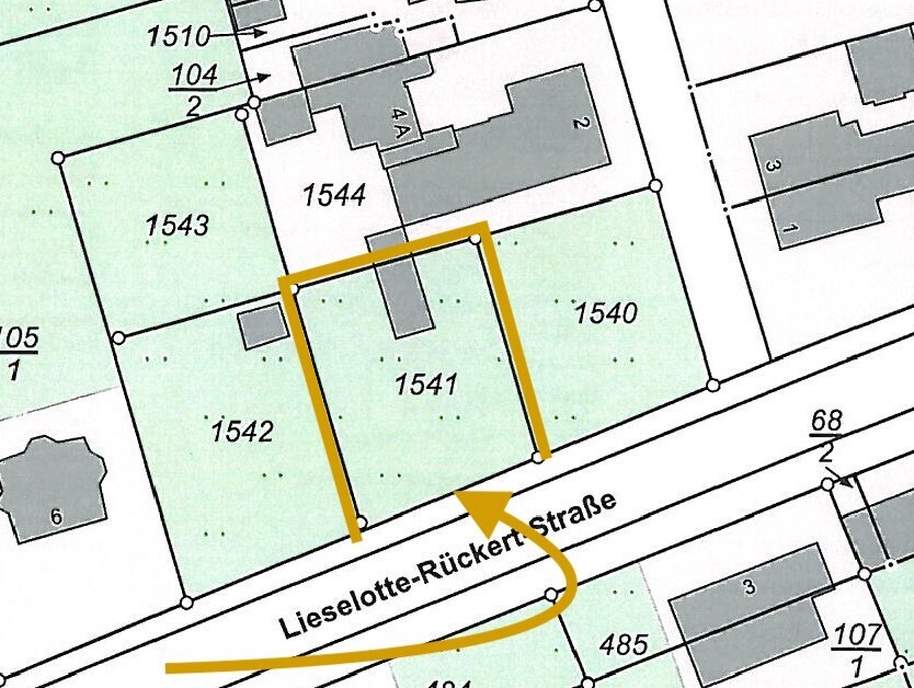 Auszug Flurkarte 1541