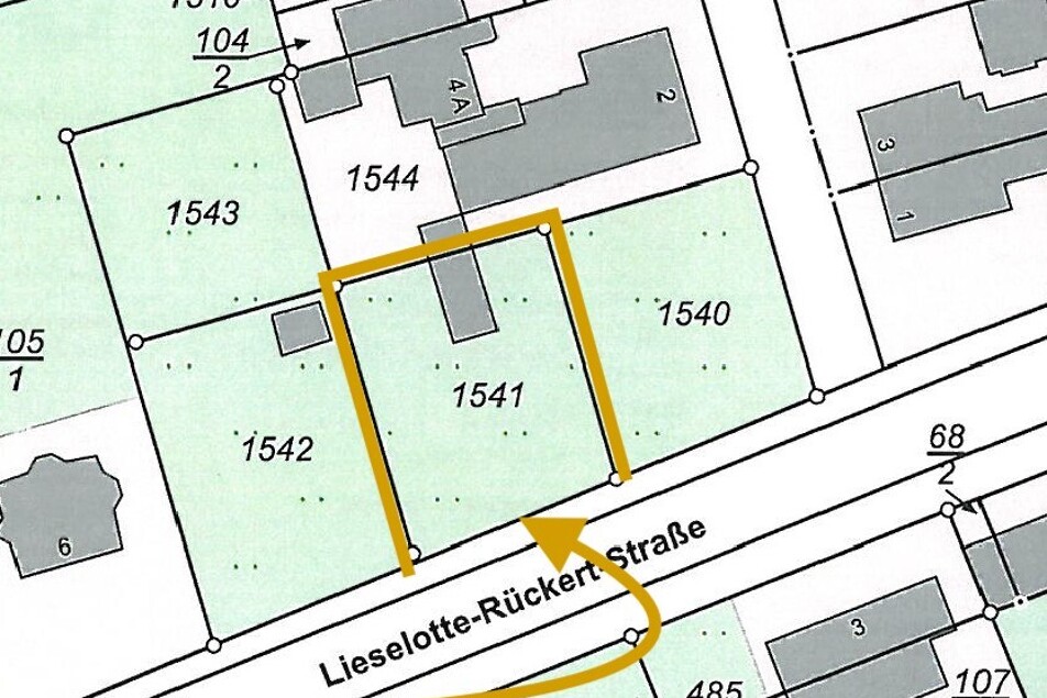 Auszug Flurkarte 1541